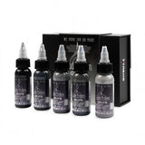 Encres XTreme Ink - 5x30ml - SUEDE ERDEM GRAYS SET