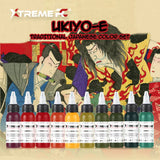 Encres XTreme Ink - 10x30ml - TRADITIONAL JAPANESE COLOR SET
