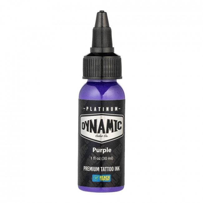 ENCRE DYNAMIC PLATINUM TATTOO INK REACH - PURPLE 30ml - CONFORME REACH