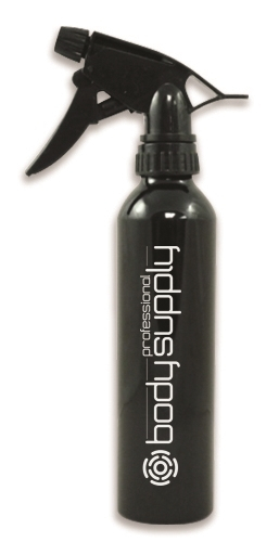 BOUTEILLE SPRAY BODYSUPPLY EN ALUMINIUM NOIR - 250ml