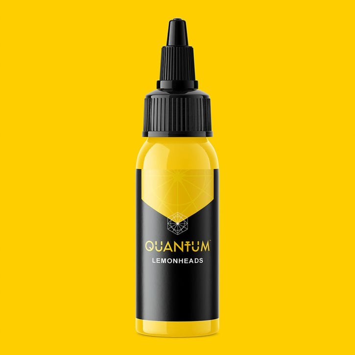 Encre Quantum Tattoo Ink LEMON HEADS Gold Label - 30ml - conforme REACH