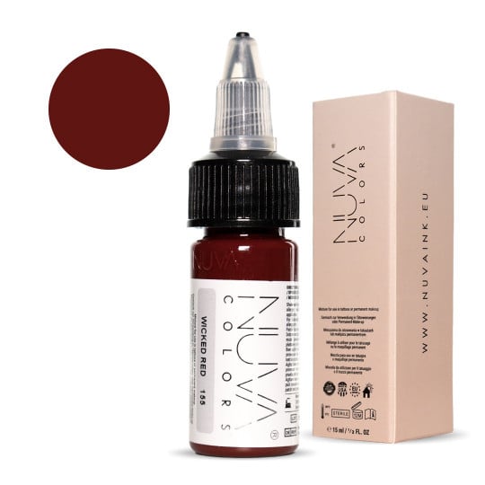 Encre Nuva Colors PMU 15ml - 155 Wicked Red