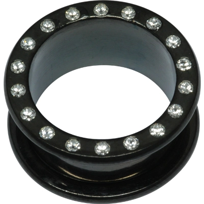 BK 316 JEWELLED FLESH TUNNELS