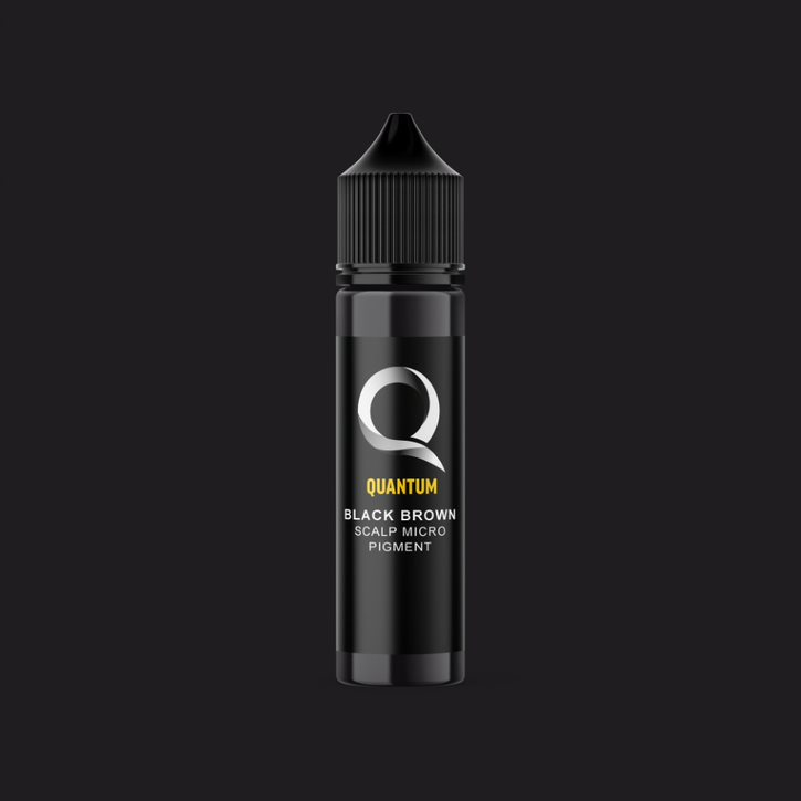 Encre Quantum SMP Platinum Label - BLACK BROWN 15 ml - conforme REACH