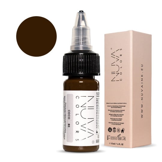 Encre Nuva Colors PMU 15ml - 80 Coco