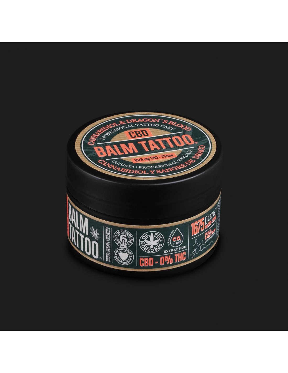 Baume Balm Tattoo Dragon's Blood Butter (1.675mg) - 250gr
