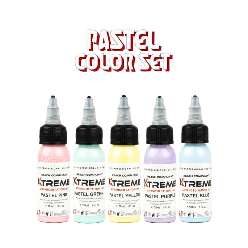 Encres XTreme Ink - 5x30ml - PASTEL SET