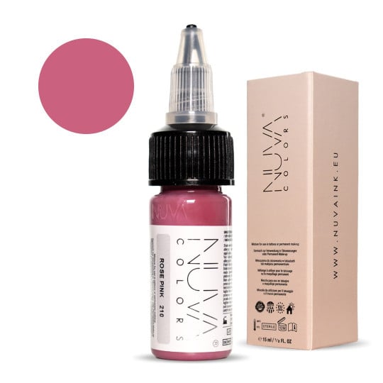 Encre Nuva Colors PMU 15ml - 210 Rose Pink