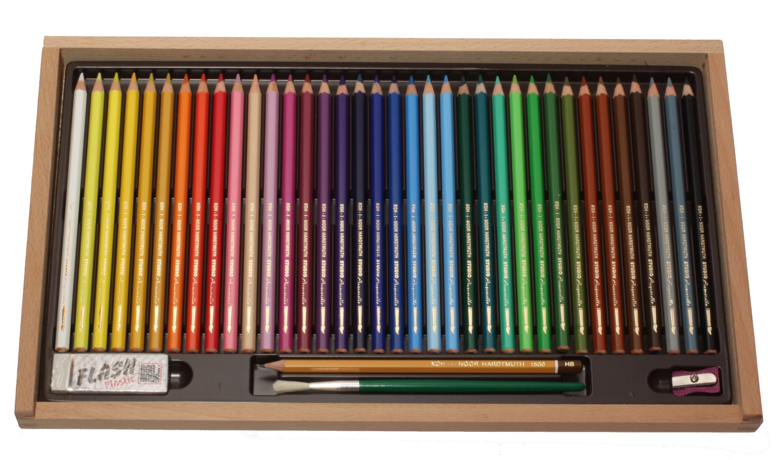 BOÎTE DE 36 CRAYONS DE COULEUR AQUARELLE