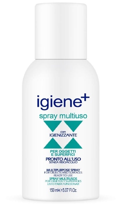 Spray multi-usage pour le nettoyage d'objets et de surfaces IGIENE+150ml