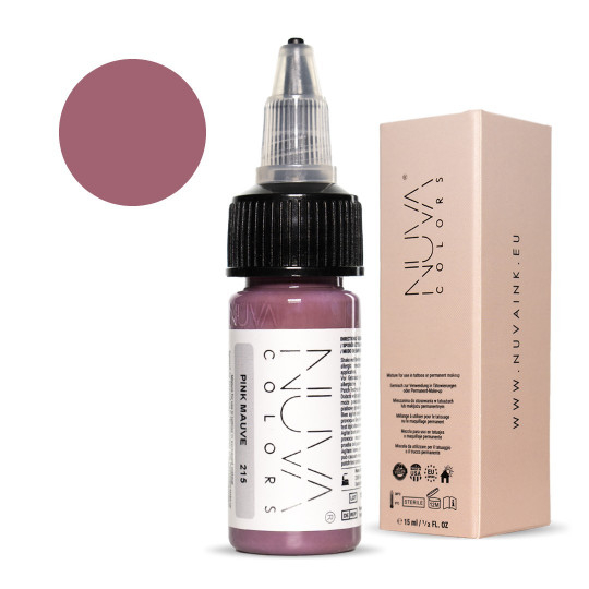 Encre Nuva Colors PMU 15ml - 215 Pink Mauve