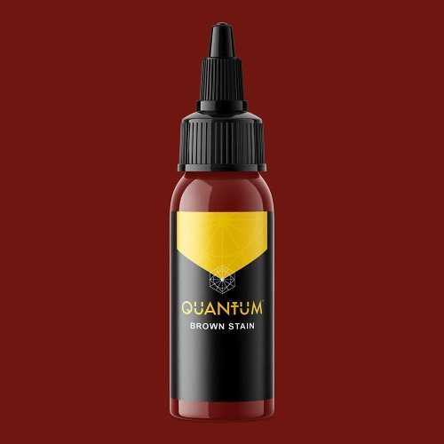 Encre Quantum Tattoo Ink BROWN STAIN Gold Label - 30ml - conforme REACH
