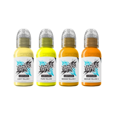 Encres World Famous Limitless 4x30ml -Collection Set Shades of Yellow