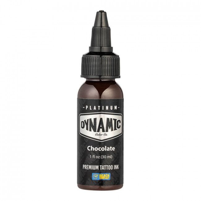 ENCRE DYNAMIC PLATINUM TATTOO INK - CHOCOLATE 30ml - CONFORME REACH