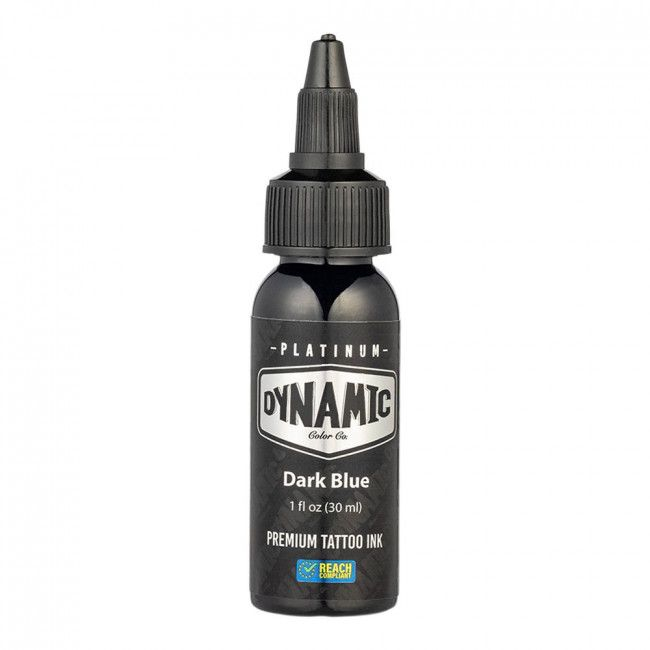 ENCRE DYNAMIC PLATINUM TATTOO INK - DARK BLUE 30ml - CONFORME REACH