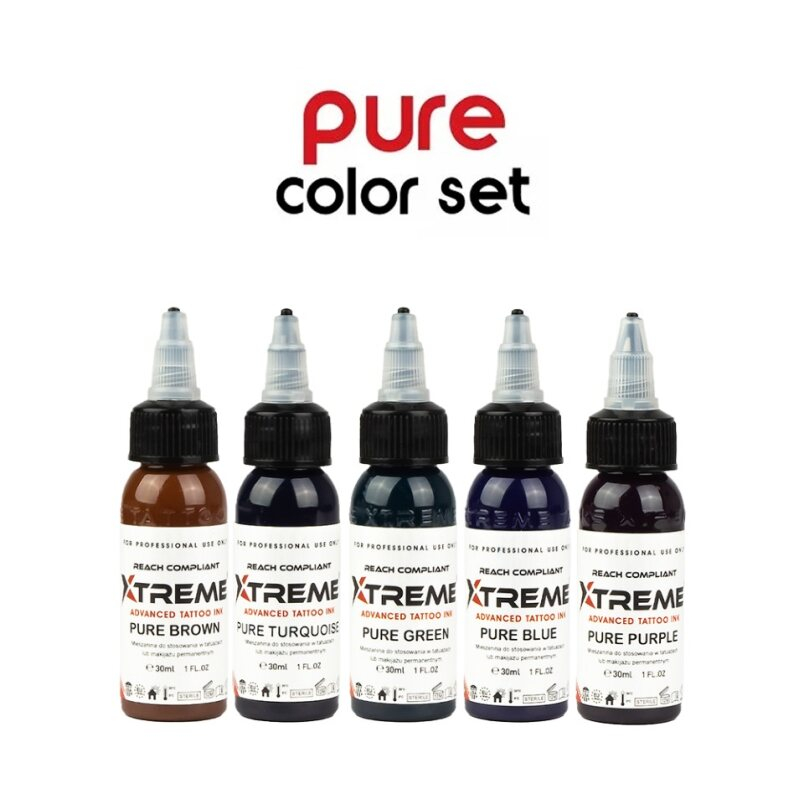 Encres XTreme Ink - 5x30ml - PURE COLOR SET