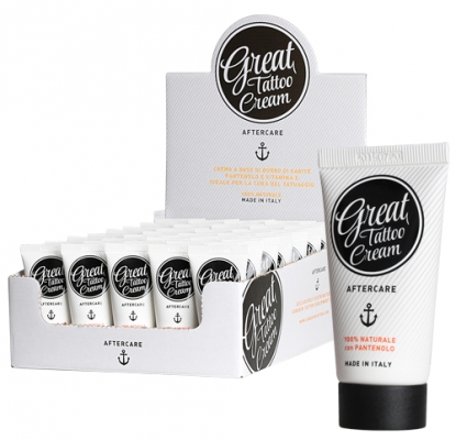 Crèmes GREAT TATTOO 30ml - 40 unités.