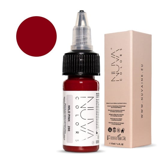 Encre Nuva Colors PMU 15ml - 200 Wild Pink