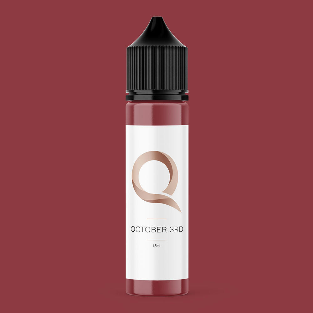 Encre Quantum PMU Platinum Label - OCTOBER 3rd 15 ml - conforme REACH