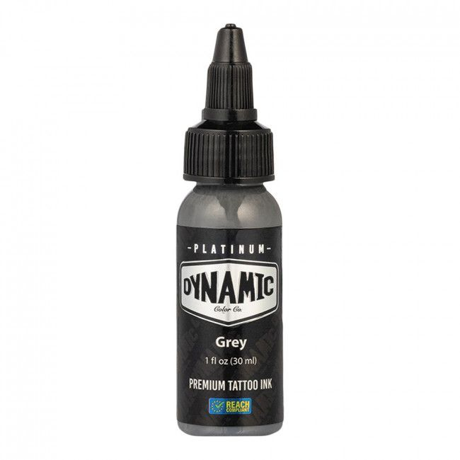 ENCRE DYNAMIC PLATINUM TATTOO INK - GREY 30ml - CONFORME REACH