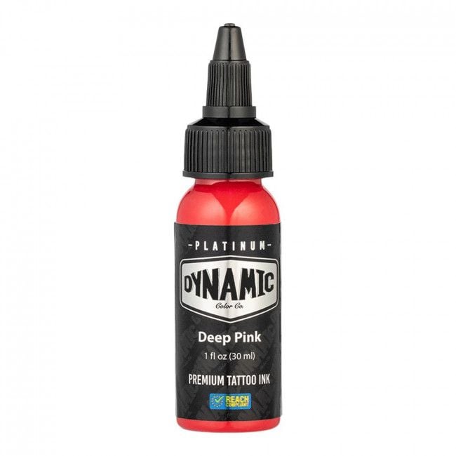 ENCRE DYNAMIC PLATINUM TATTOO INK - DEEP PINK 30ml - CONFORME REACH