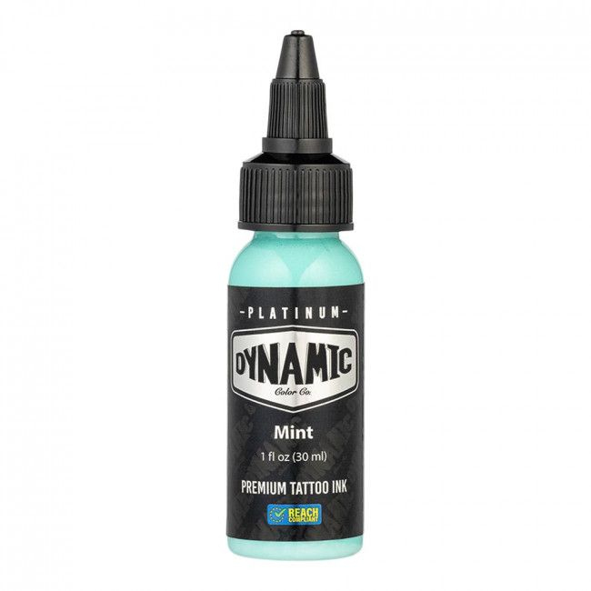 ENCRE DYNAMIC PLATINUM TATTOO INK - MINT 30ml - CONFORME REACH