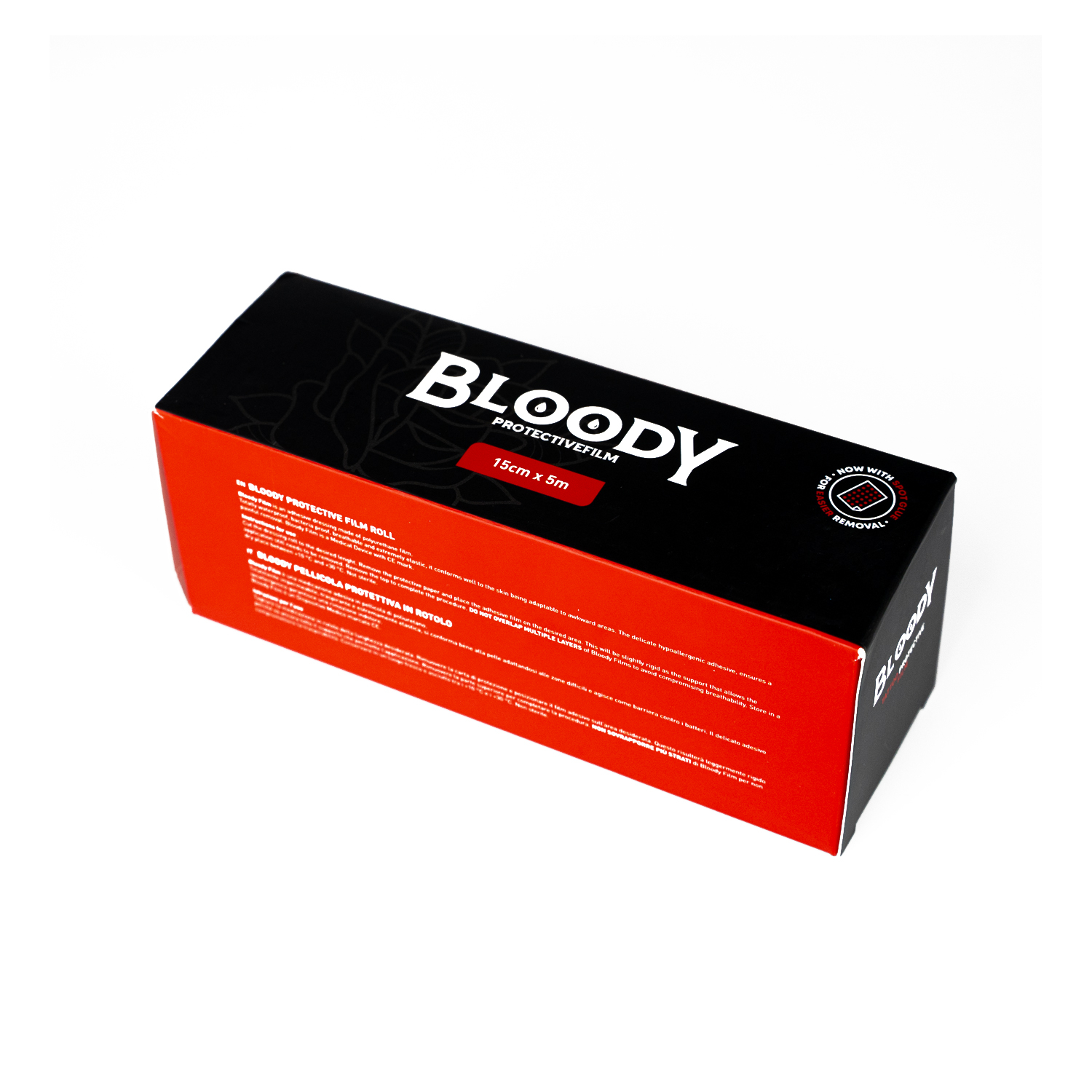 Film pour tatouage Bloody - Spot Glue Roll - 15cm x 5mt