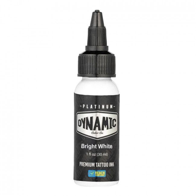 ENCRE DYNAMIC PLATINUM TATTOO INK - BRIGHT WHITE 30ml - CONFORME REACH