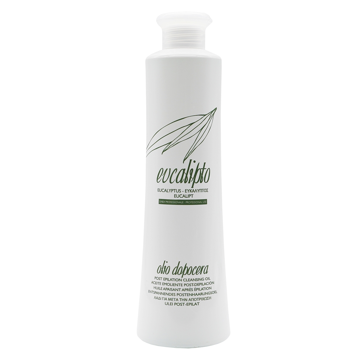 Huile émolliente post épilatoire - Eucalyptus 500ml