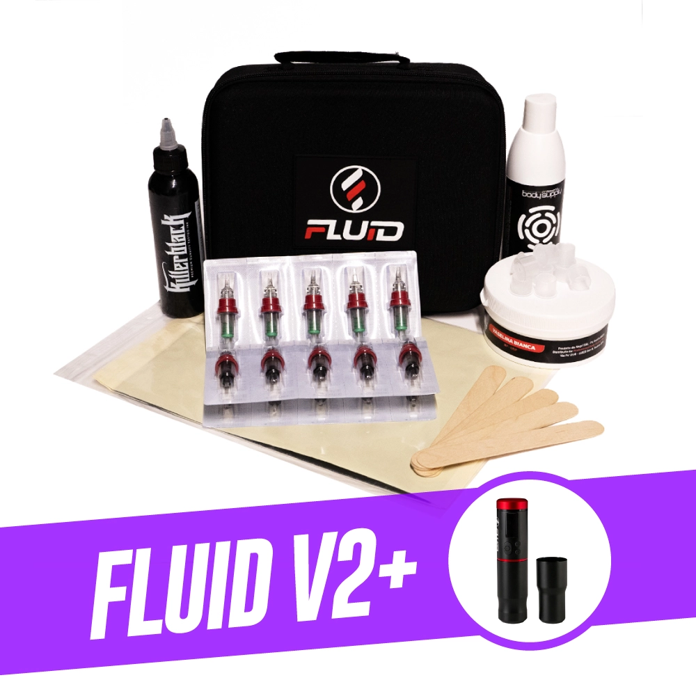 KIT DE TATOUAGE COMFORT - Machine FLUID V2+