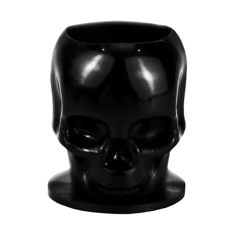 Skull caps en plastique BodySupply - 200 unités - Noir