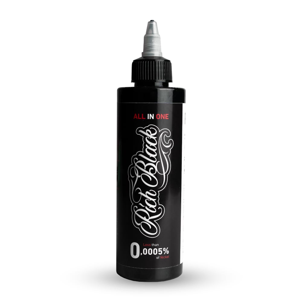 Encre KillerBlack Tattoo Ink - RICH BLACK - Europe