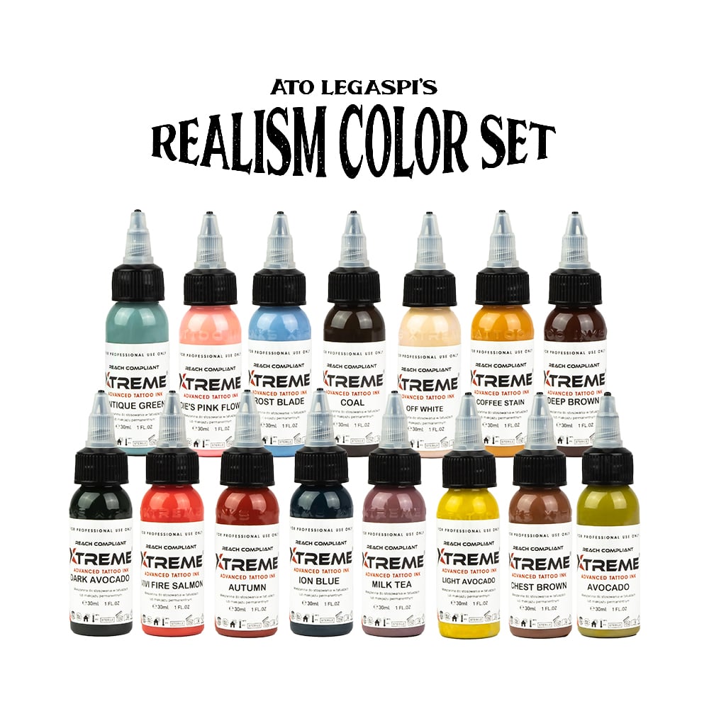 Encres XTreme Ink - 15x30ml - ATO LEGASPI'S REALISM COLOR SET