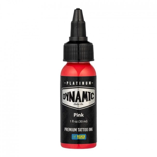ENCRE DYNAMIC PLATINUM TATTOO INK REACH - PINK 30ml - CONFORME REACH