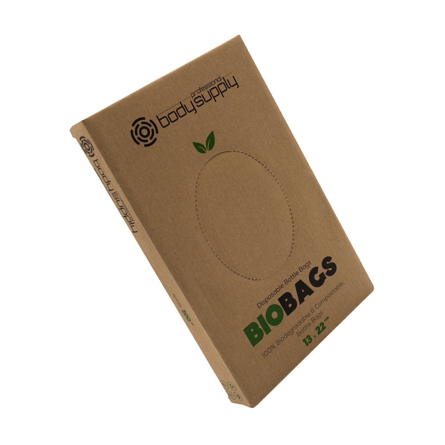 Protection biodégradable pour bouteille BODYSUPPLY - 13x22cm - 200 unités