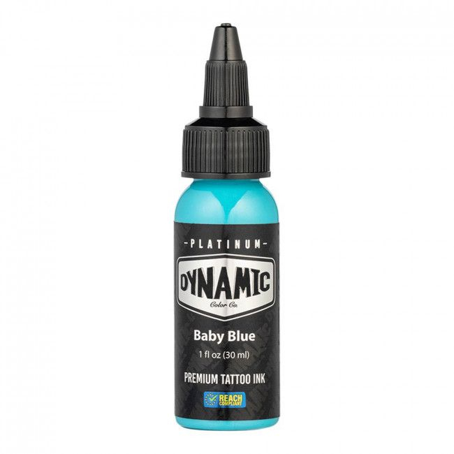 ENCRE DYNAMIC PLATINUM TATTOO INK - BABY BLUE 30ml - CONFORME REACH