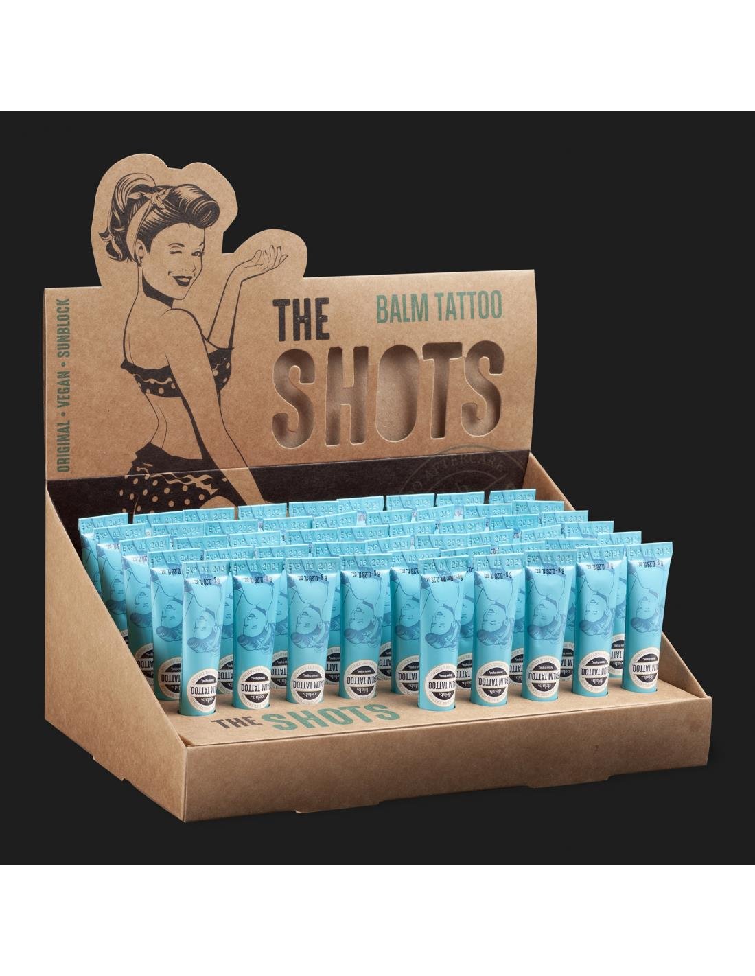 Baume Balm Tattoo The Shots Original 8gr - 50 unités