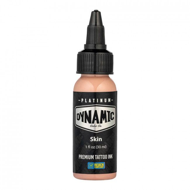 DYNAMIC PLATINUM TATTOO INK REACH - SKIN 30ml - CONFORME REACH