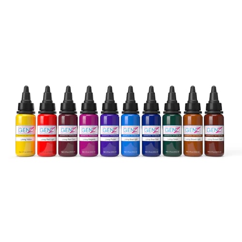 Encres INTENZE INK 10x30ml - Lining Set - Conformes REACH