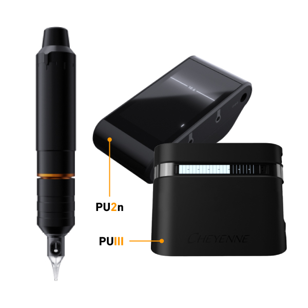 KIT CHEYENNE HAWK PEN UNIO BLACK - MACHINE + ALIMENTATION