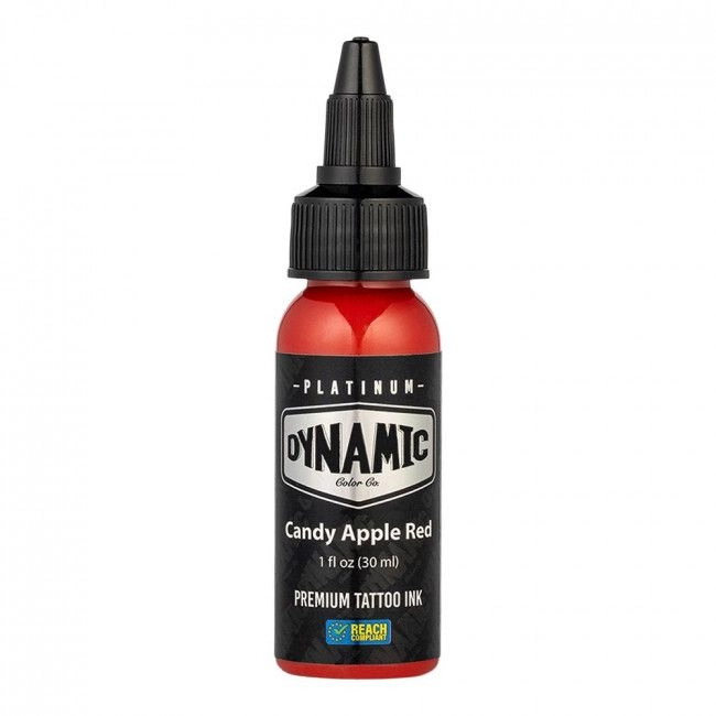 ENCRE DYNAMIC PLATINUM TATTOO INK - CANDY APPLE RED 30ml - CONFORME REACH